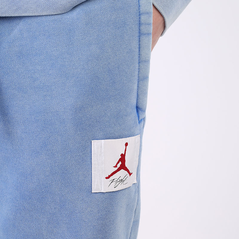 мужские голубые брюки Jordan Flight Fleece Pant CK6470-403 - цена, описание, фото 3